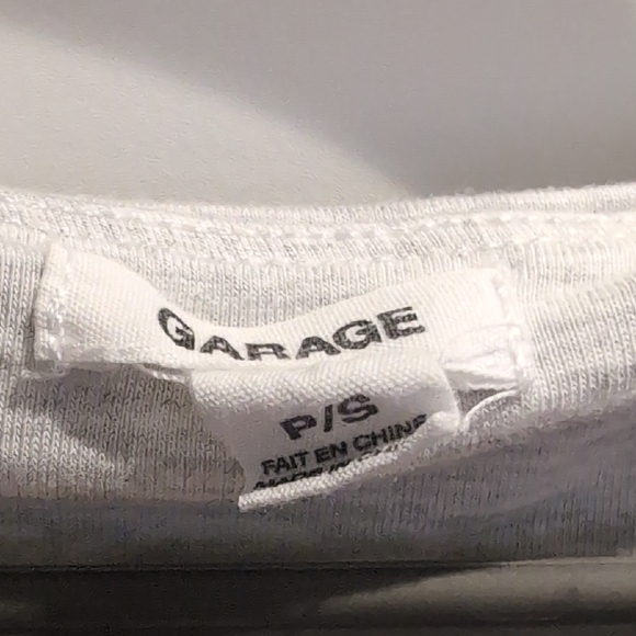 Garage Micro Ruched Tee - Spring Gray Mix - Small - Picture 4 of 5